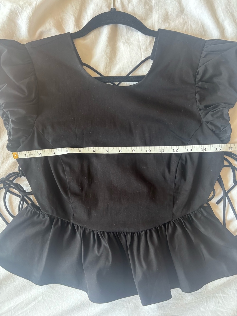 NWT Rare - Allina Liu Matisse Top, black - Picture 10 of 10